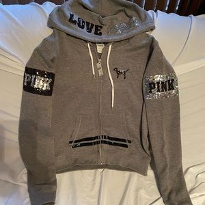 BRAND NEW PINK HOODIE